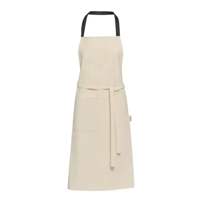 TABLIER 2 POCHES PERSONNALISE 200G 'NIA' - noir