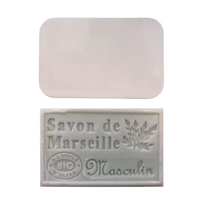 SET PERSONNALISABLE SAVON ET BOITE METAL 'OLIVIA BOITE' - tilleul