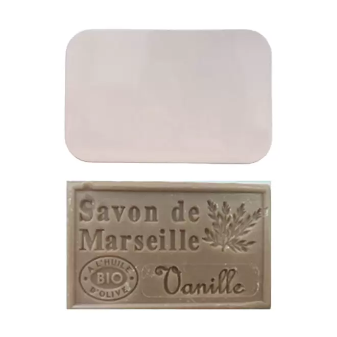 SET PERSONNALISABLE SAVON ET BOITE METAL 'OLIVIA BOITE' - vanille
