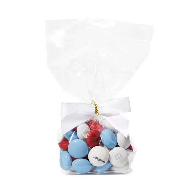 BALLOTIN 40G DE M&M'S® PERSONNALISABLES - transparent