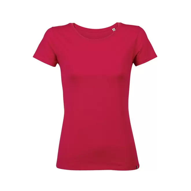 TEE-SHIRT PUBLICITAIRE COULEUR FEMME ATF® 'LOLA' - rouge