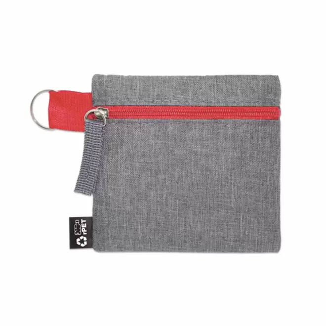 PORTE-MONNAIE RPET PERSONNALISE 'YEN' - rouge