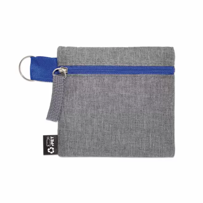 PORTE-MONNAIE RPET PERSONNALISE 'YEN' - bleu