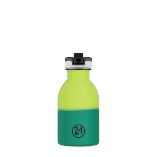 BOUTEILLE MAGIQUE PERSONNALISEE 'URBAN REACTIVE' 250ML - jaune/vert