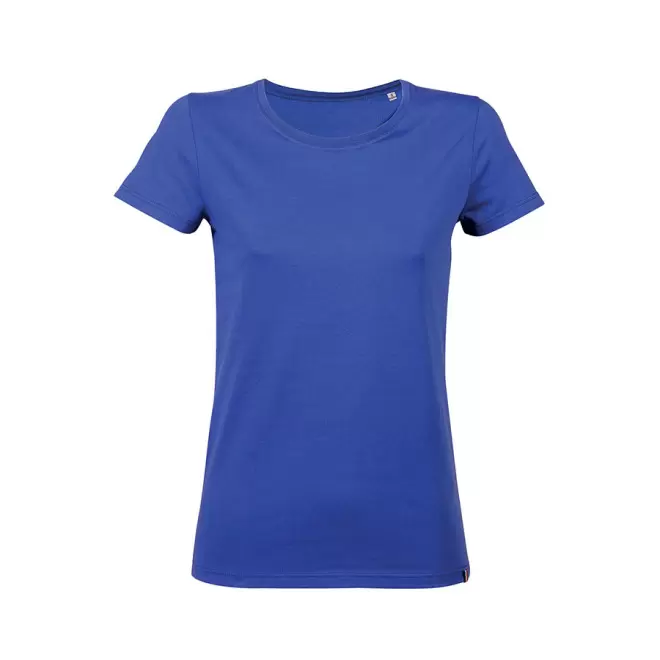 TEE-SHIRT PUBLICITAIRE COULEUR FEMME ATF® 'LOLA' - bleu royal