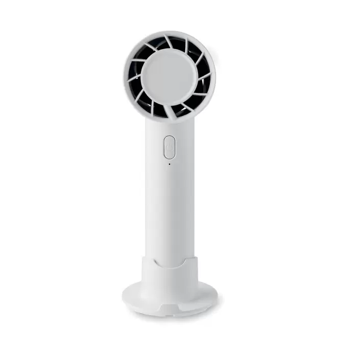 VENTILATEUR PORTABLE PERSONNALISABLE 'VITOR' - blanc