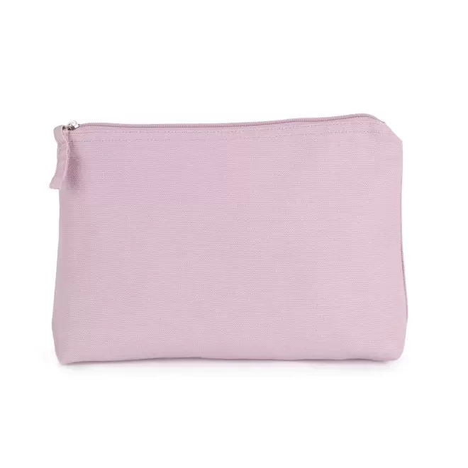TROUSSE EN COTON PERSONNALISABLE 'FORE' - rose