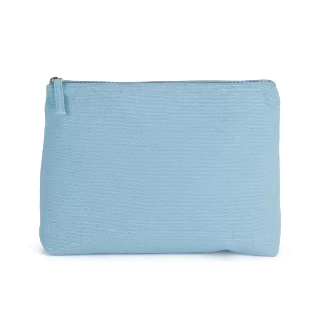 TROUSSE EN COTON PERSONNALISABLE 'FORE' - bleu pastel
