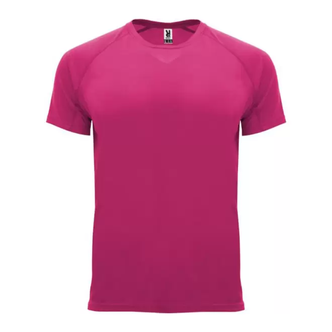 RAPIDE 4J - TEE-SHIRT SPORT PUBLICITAIRE HOMME 'ESPORTO' - rose foncé