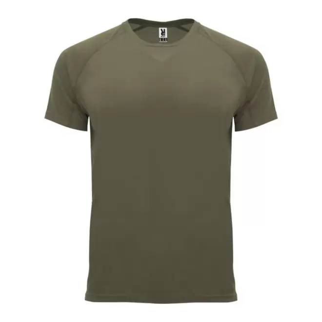 RAPIDE 4J - TEE-SHIRT SPORT PUBLICITAIRE HOMME 'ESPORTO' - vert kaki