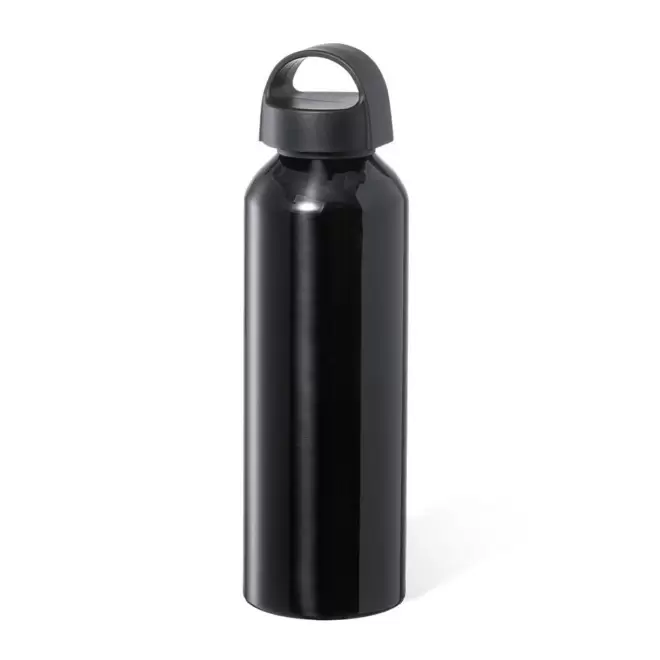 GOURDE PERSONNALISABLE ALU 800ML 'STALA' - noir
