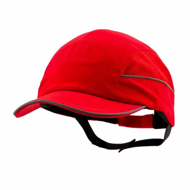 CASQUETTE DE SECURITE PERSONNALISABLE 'SECUCAPE' - rouge