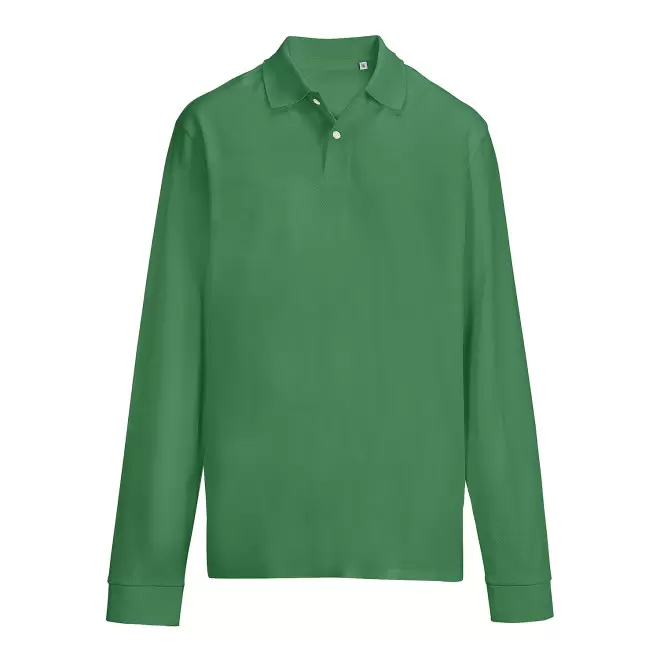POLO MIXTE COULEUR PERSONNALISE 'PACIFIC LSL' - vert