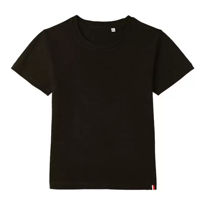 TEE SHIRT PERSONNALISABLE ENFANT BIO 'LOU' - noir