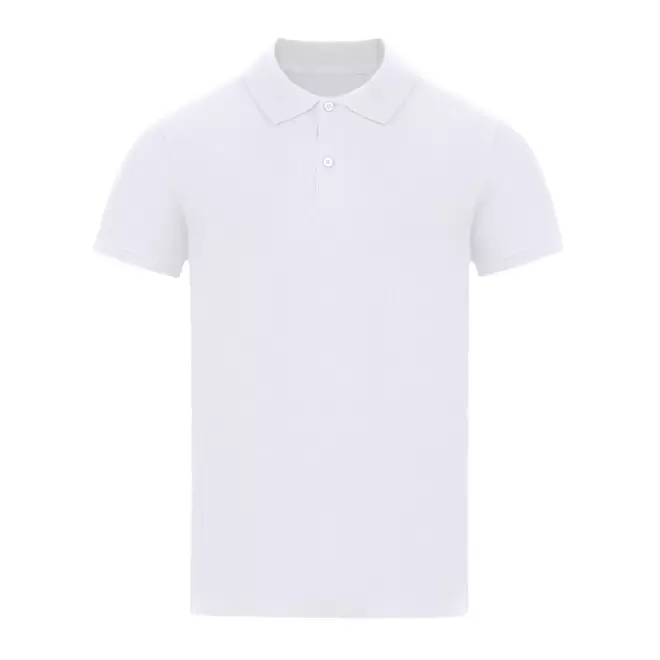 POLO HOMME PERSONNALISABLE BLANC 'CHARLES' - blanc
