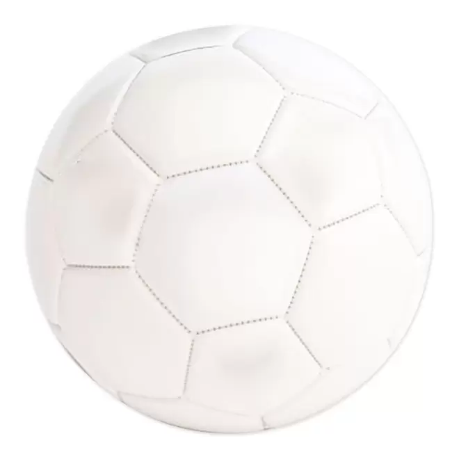 BALLON DE FOOT PERSONNALISABLE 'PANENKA' - blanc