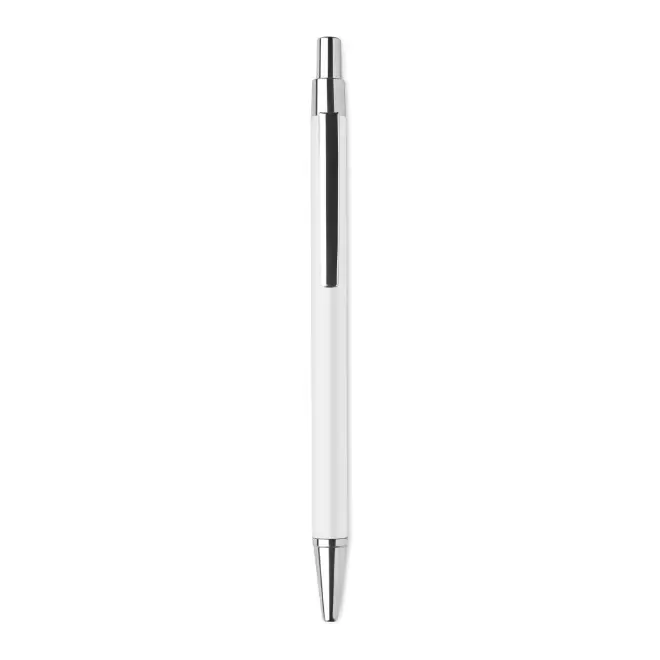 STYLO EN ALUMINIUM PERSONNALISABLE 'JURA RECYCLE'  - blanc