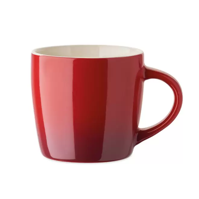 MUG CERAMIQUE 300ML PERSONNALISABLE 'LACROSE' - rouge