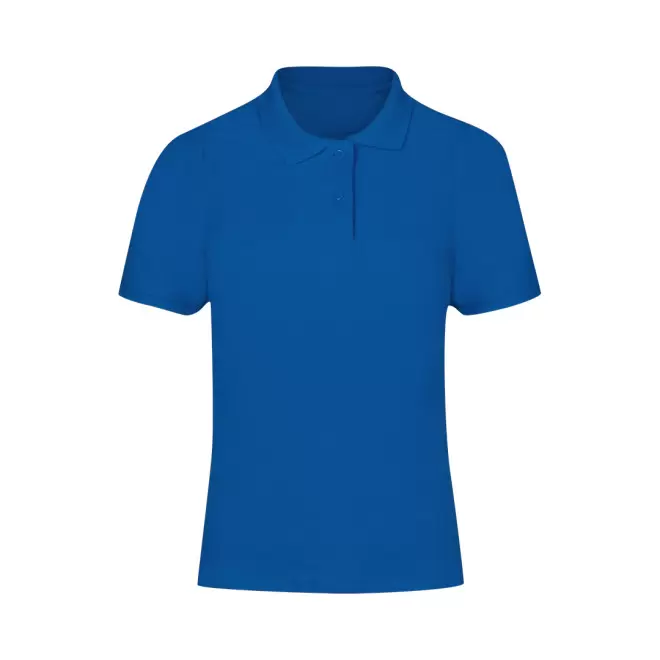 POLO FEMME COULEUR PERSONNALISABLE 'CHARLES' - bleu