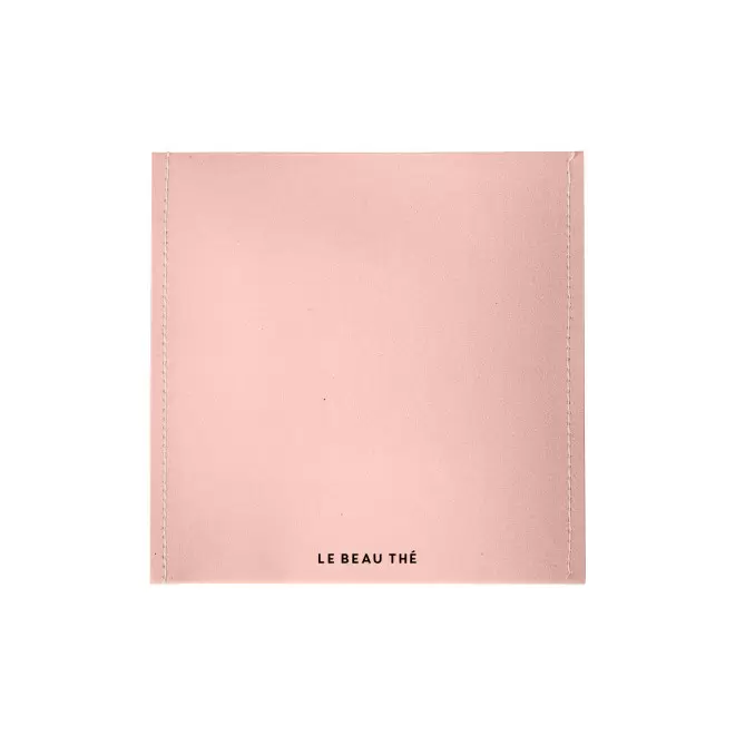 SACHET DE THE PERSONNALISABLE LE BEAU THE 'YUNN' - rose poudré