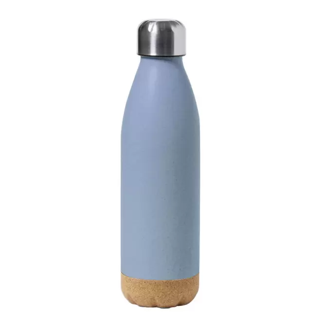 BOUTEILLE BI MATIERE 550 ML PERSONNALISABLE 'FIERRO LIEGE' - bleu