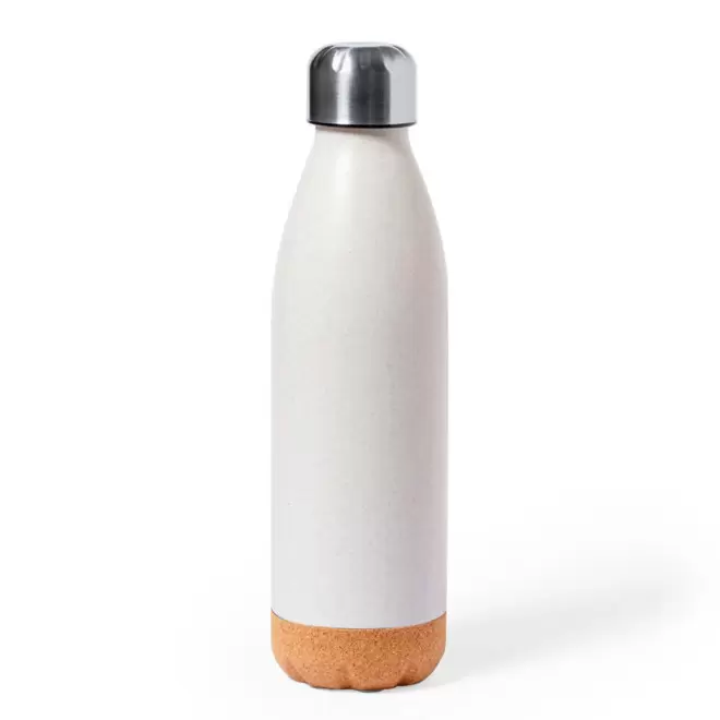 BOUTEILLE BI MATIERE 550 ML PERSONNALISABLE 'FIERRO LIEGE' - naturel