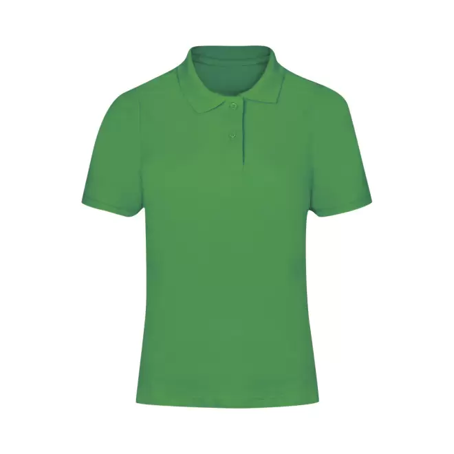 POLO FEMME COULEUR PERSONNALISABLE 'CHARLES' - vert