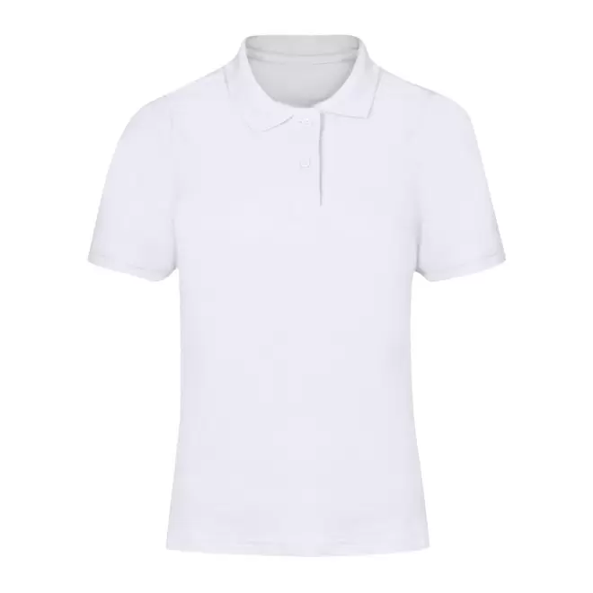 POLO PERSONNALISABLE FEMME BLANC 'CHARLES' - blanc