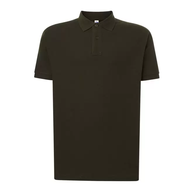 POLO HOMME COULEUR PERSONNALISABLE 210G 'JHK ESSENTIAL' - vert forêt