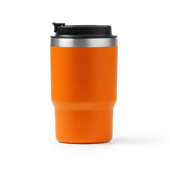 MUG ISOTHERME RECYCLE 560ML 'TENDENZA COLOR' - orange