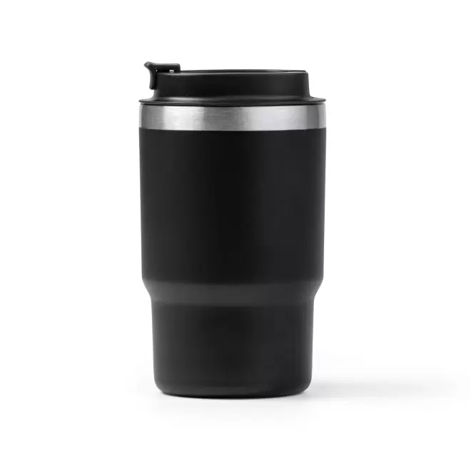 MUG ISOTHERME RECYCLE 560ML 'TENDENZA COLOR' - noir