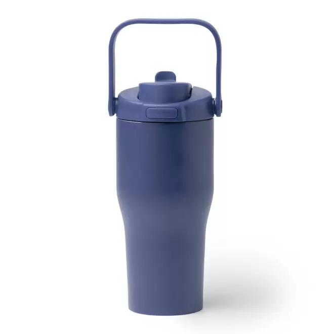 MUG NOMADE ISOTHERME 550ML PERSONNALISABLE 'VERSATI' - bleu marine