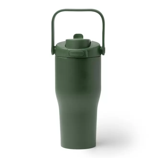 MUG NOMADE ISOTHERME 550ML PERSONNALISABLE 'VERSATI' - vert foncé