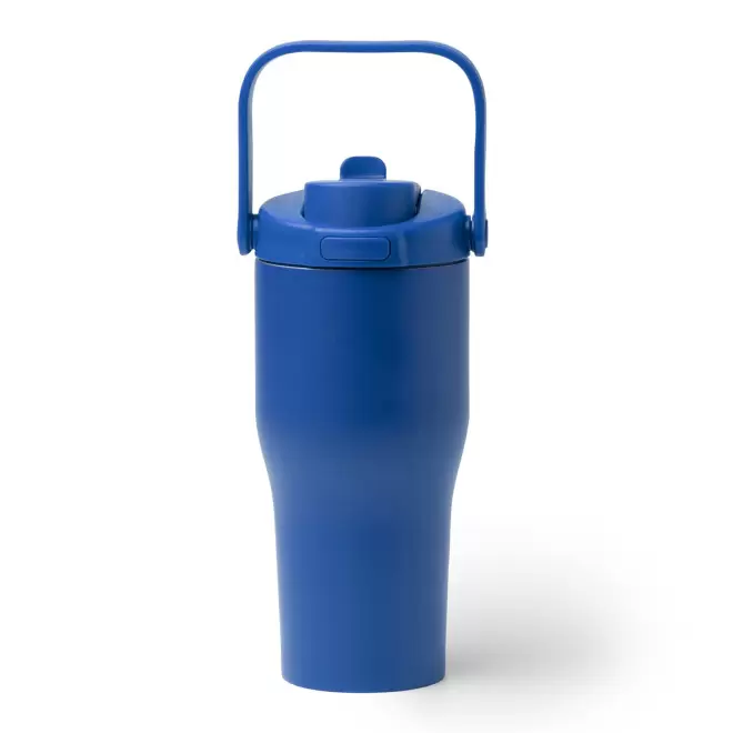 MUG NOMADE ISOTHERME 550ML PERSONNALISABLE 'VERSATI' - bleu royal