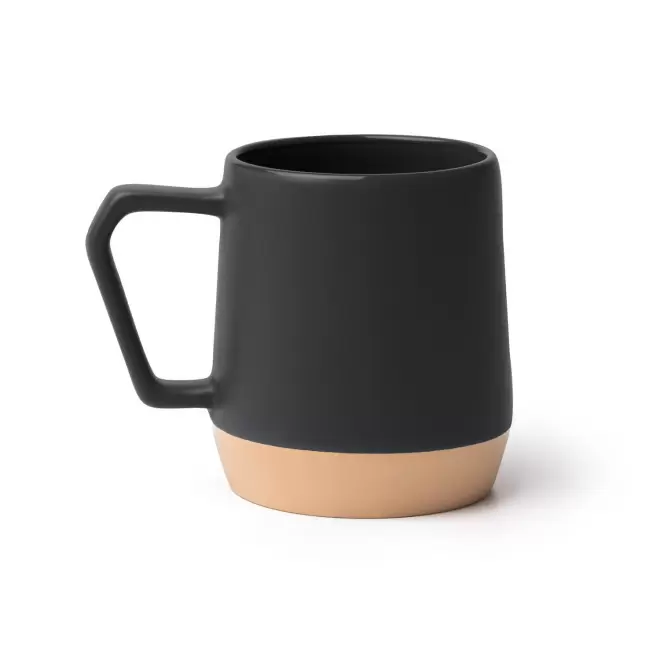 MUG CERAMIQUE 300ML PERSONNALISABLE 'GABLY' - noir