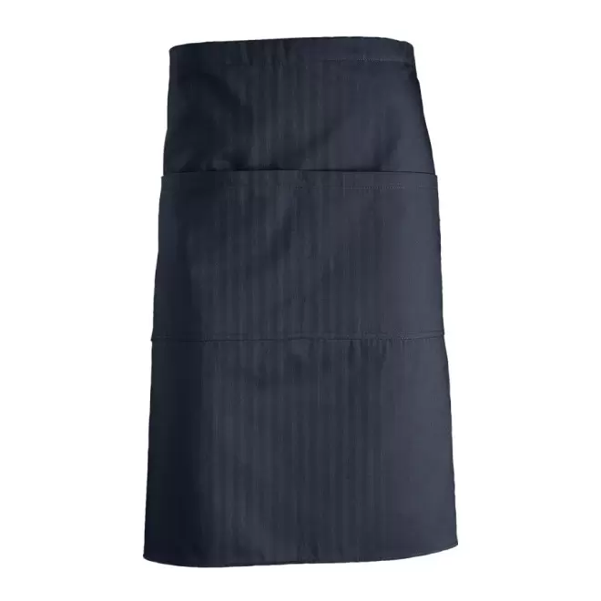 TABLIER PERSONNALISÉ MI-LONG 'GREENWICH' - marine