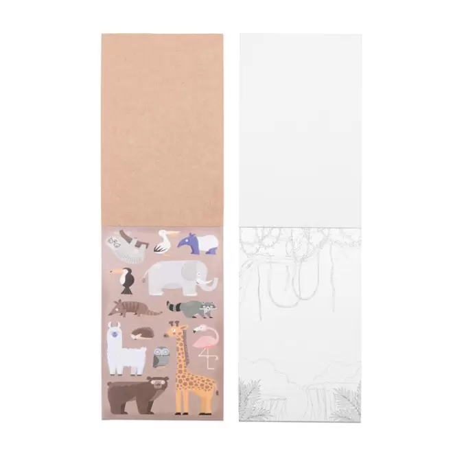 CARNET AUTOCOLLANTS PERSONNALISABLE 'EDGOU' - beige