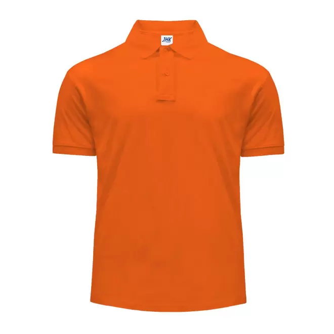 POLO HOMME COULEUR PERSONNALISABLE 210G 'JHK ESSENTIAL' - orange