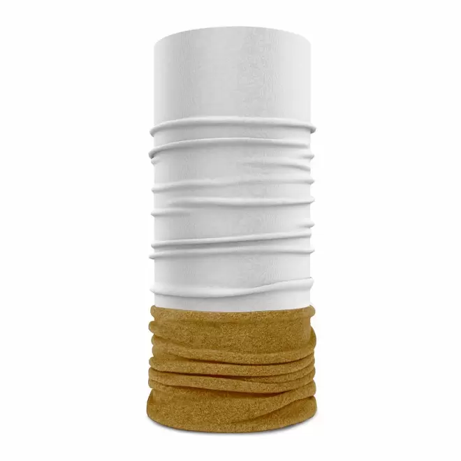 TOUR DE COU PERSONNALISABLE 'SHERPA POLAIRE' - marron