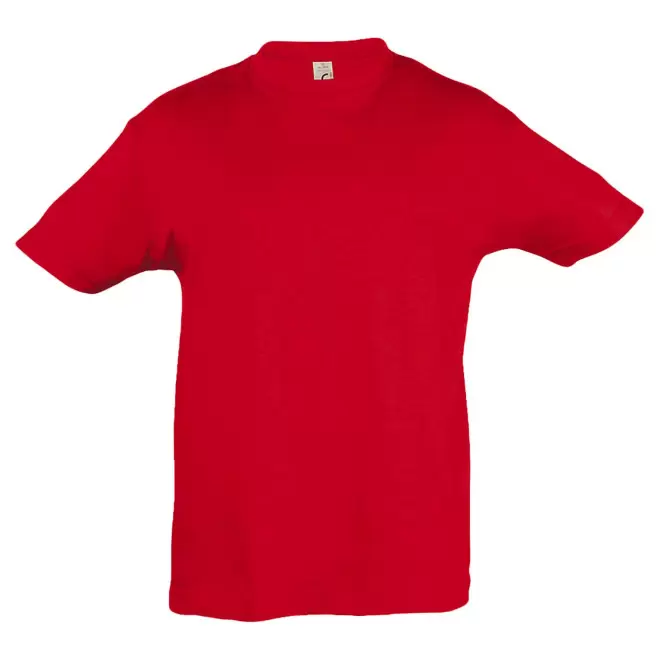 RAPIDE 4J  TEE-SHIRT BLANC PUBLICITAIRE ENFANT 'REGENT KIDS' 150 GR/M - rouge