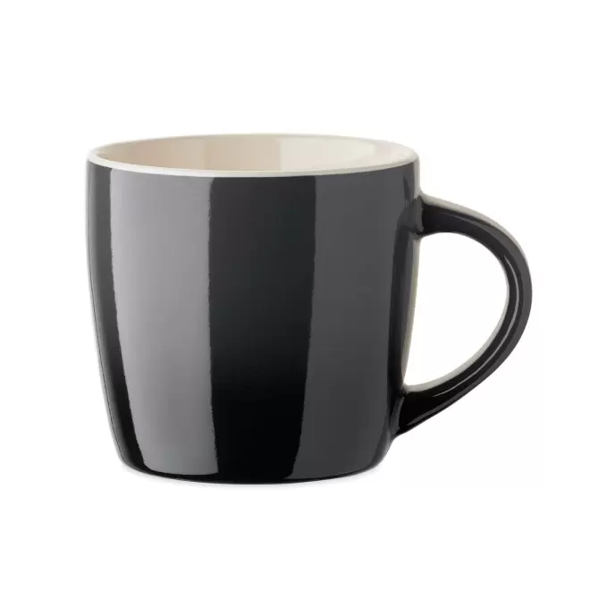 MUG CERAMIQUE 300ML PERSONNALISABLE 'LACROSE' - gris