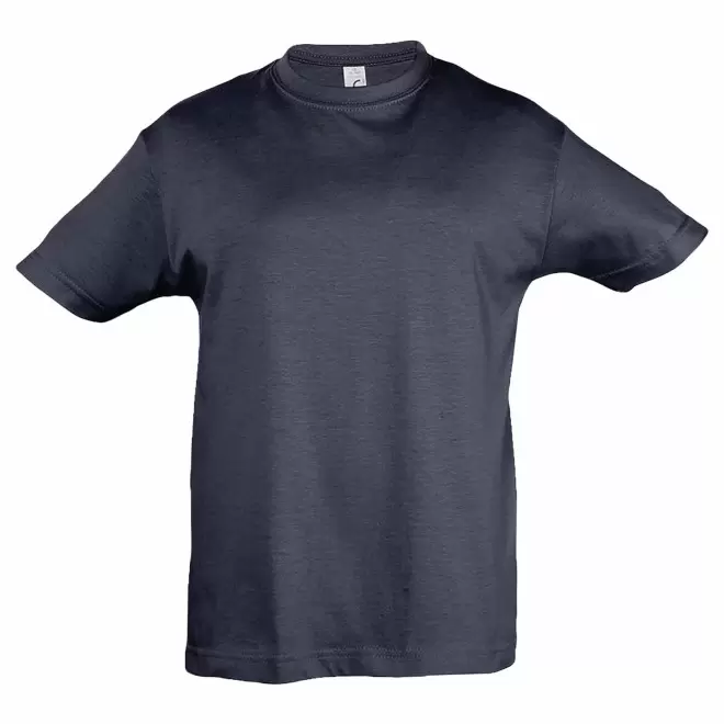 RAPIDE 4J  TEE-SHIRT BLANC PUBLICITAIRE ENFANT 'REGENT KIDS' 150 GR/M - marine profond