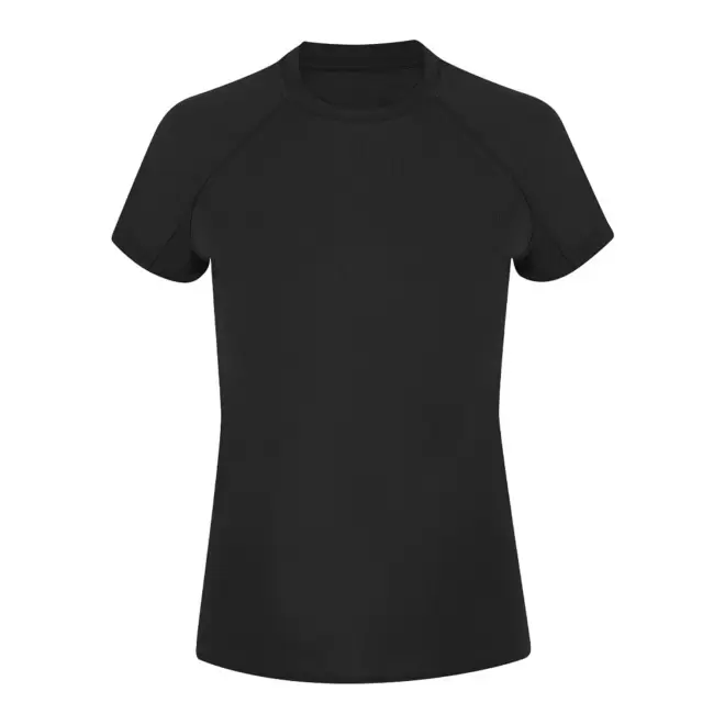 TEE-SHIRT DE SPORT FEMME PERSONNALISABLE 'TAGODA 2.0' - noir