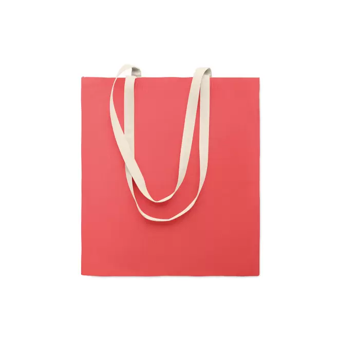 TOTE BAG PUBLICITAIRE BI COULEUR 140 GR 'AURIANOS' - rose fuchsia