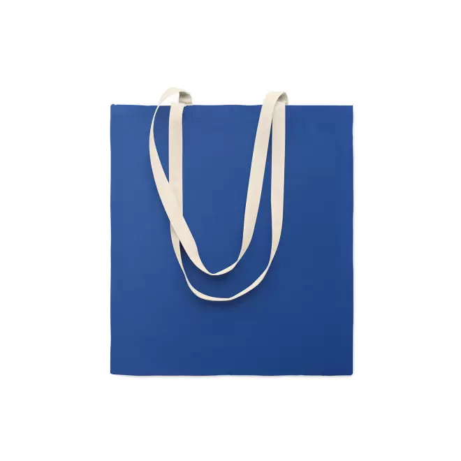 TOTE BAG PUBLICITAIRE BI COULEUR 140 GR 'AURIANOS' - bleu royal