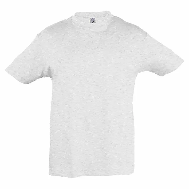RAPIDE 4J  TEE-SHIRT BLANC PUBLICITAIRE ENFANT 'REGENT KIDS' 150 GR/M - blanc chiné