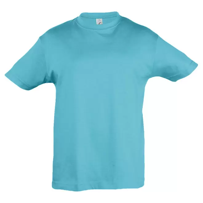 RAPIDE 4J  TEE-SHIRT BLANC PUBLICITAIRE ENFANT 'REGENT KIDS' 150 GR/M - bleu atoll