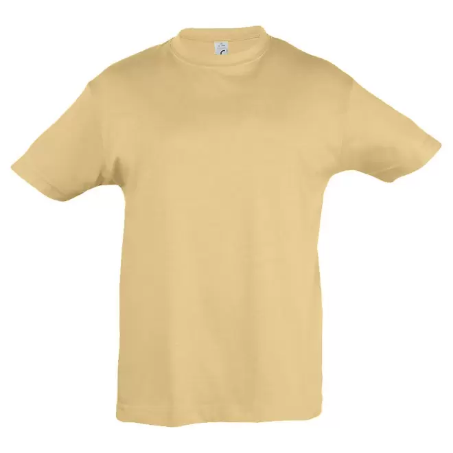 RAPIDE 4J  TEE-SHIRT BLANC PUBLICITAIRE ENFANT 'REGENT KIDS' 150 GR/M - sable