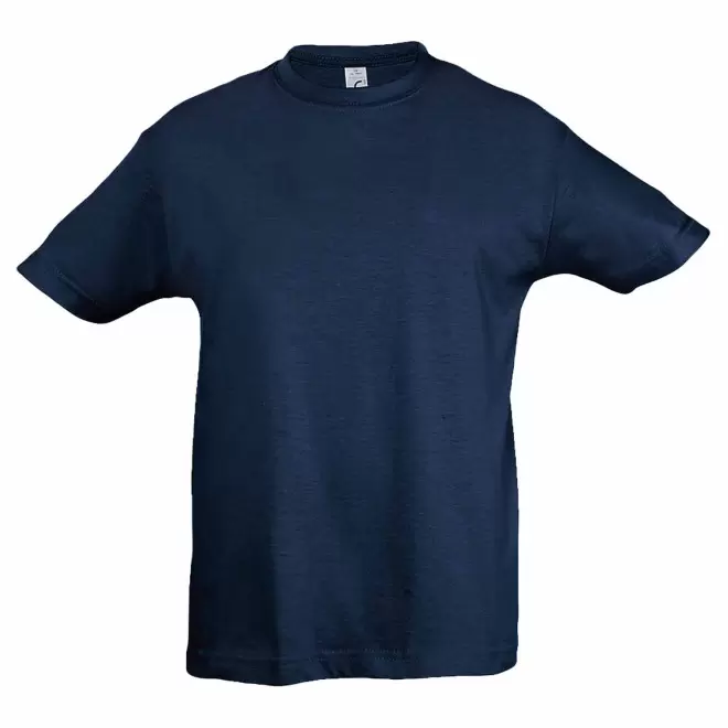 RAPIDE 4J  TEE-SHIRT BLANC PUBLICITAIRE ENFANT 'REGENT KIDS' 150 GR/M - denim