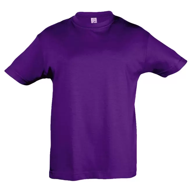 RAPIDE 4J  TEE-SHIRT BLANC PUBLICITAIRE ENFANT 'REGENT KIDS' 150 GR/M - violet foncé